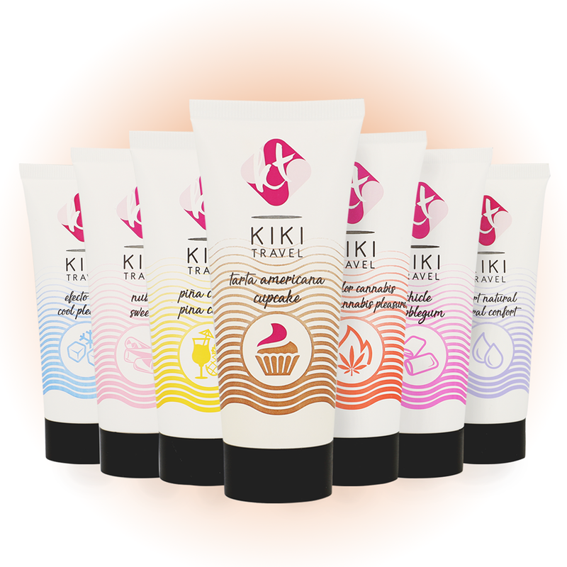 Kikí Travel - Lubrifiant Saveur Cupcake à base d’eau - 50 ml