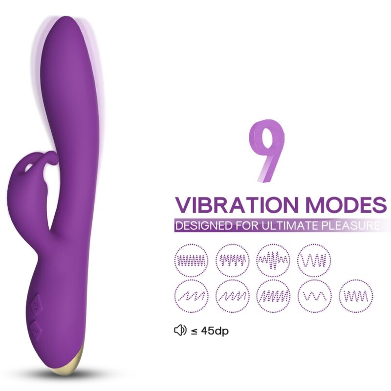 Vibrateur Lapin Bonnie Violet - Armony
