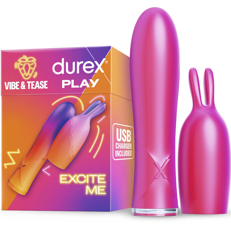Durex - Vibromasseur Femme Étanche Vibe & Tease