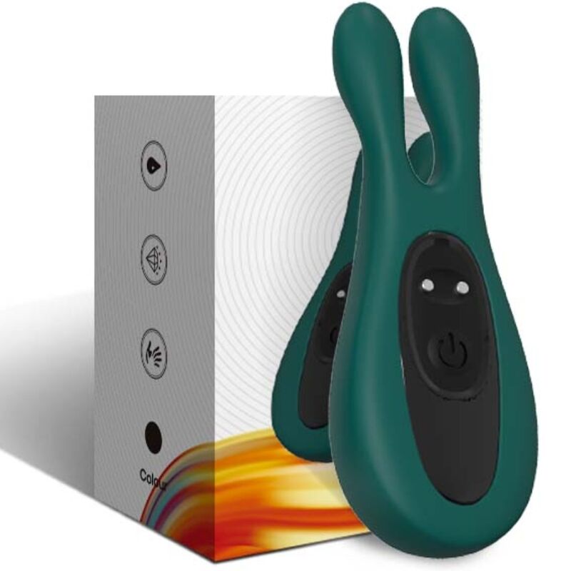 Vibrateur Lapin Stimulateur Armony Vert - Armony