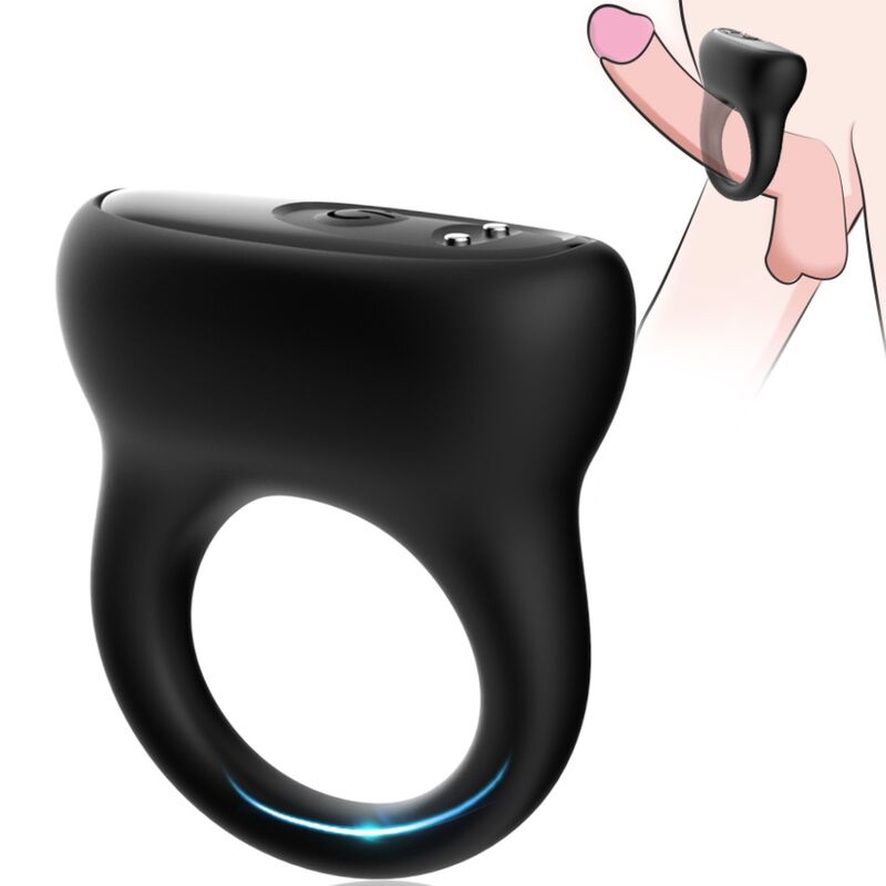 Anneau Vibrant Armony 9 Modes Noir - Armony