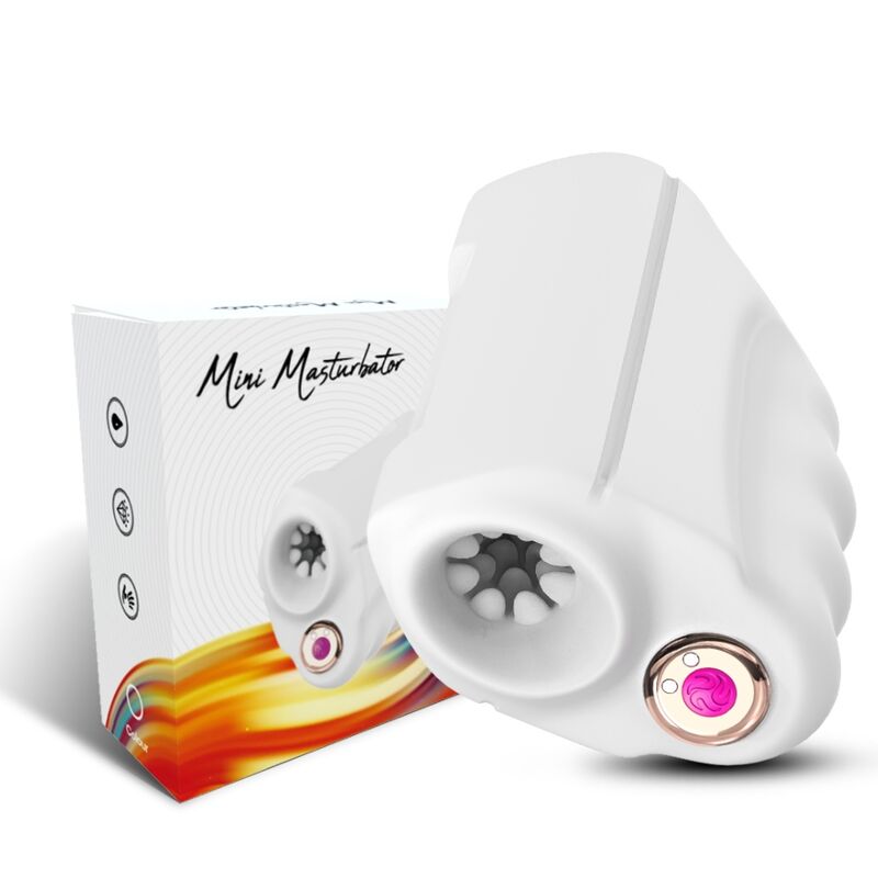 Masturbateur Vibrant Armony Master Blanc - Armony