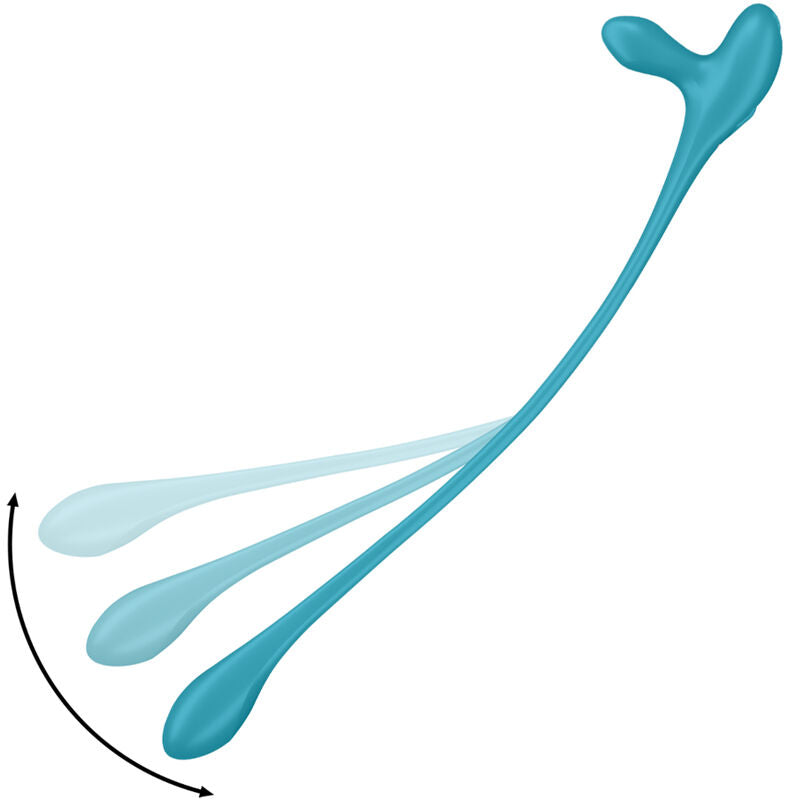 Satisfyer - Multi-Vibromasseur Flexible Plug & Play 1 - Bleu