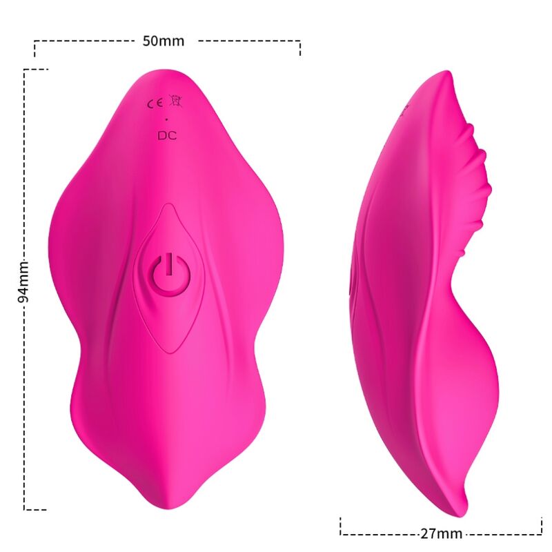 Culotte Vibrante Whisper Wearable Panties Fuchsia - Armony