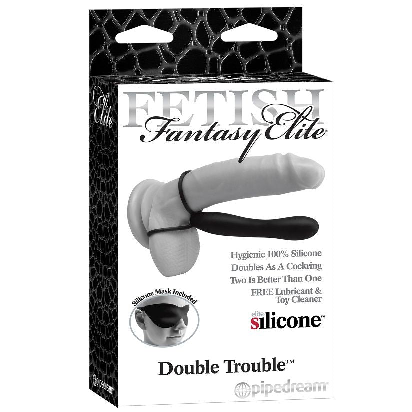 Fetish Fantasy - Anneau Vibrant Double Pénétration Double Trouble