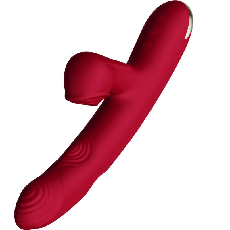 Vibrateur Rabbit Bump Bourgogne - Armony