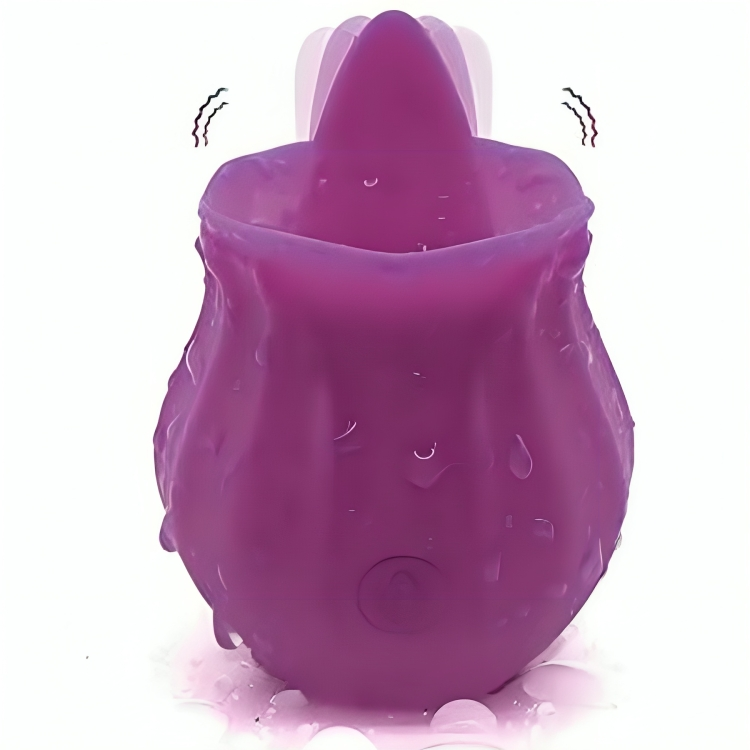 Stimulateur Clitoridien Fig avec Langue Violet - Armony