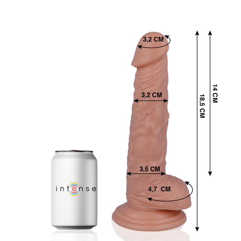 Mr intense - 13 pénis réaliste 18.5 cm -o- 3.2 cm