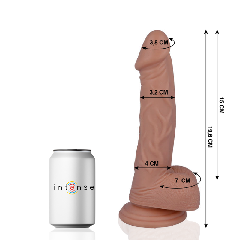 Mr intense - 16 pénis réaliste 19.6 cm -o- 3.2 cm