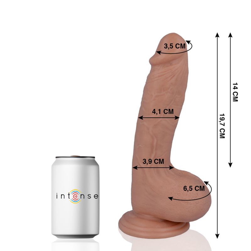 Mr intense - 17 pénis réaliste 19.7 cm -o- 4.1 cm