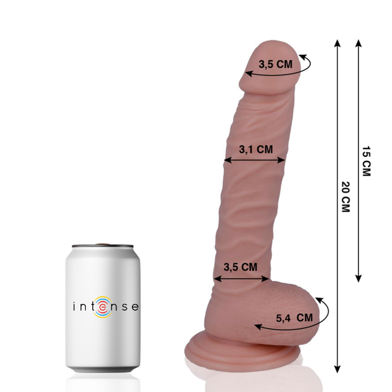 Mr intense - 19 pénis réaliste 20 cm -o- 3.1 cm