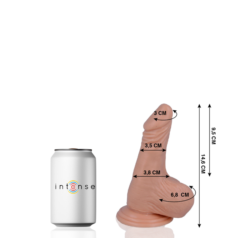Mr intense - 1 pénis réaliste 14.6 cm -o- 3.5 cm