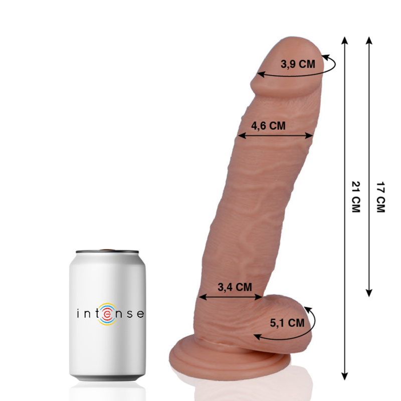 Mr intense - 24 pénis réaliste 21 cm -o- 4.6 cm