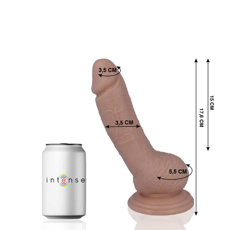 Mr intense - 8 pénis réaliste 17.6 cm -o- 3.5 cm