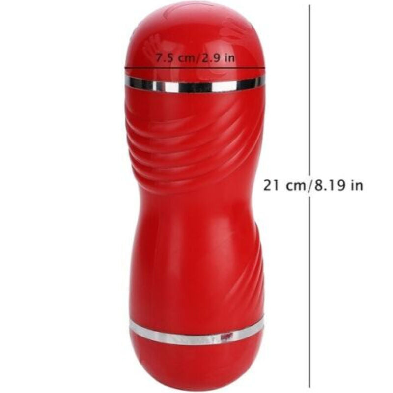 Armony – Masturbateur Réaliste Bouche & Vagin - Rouge