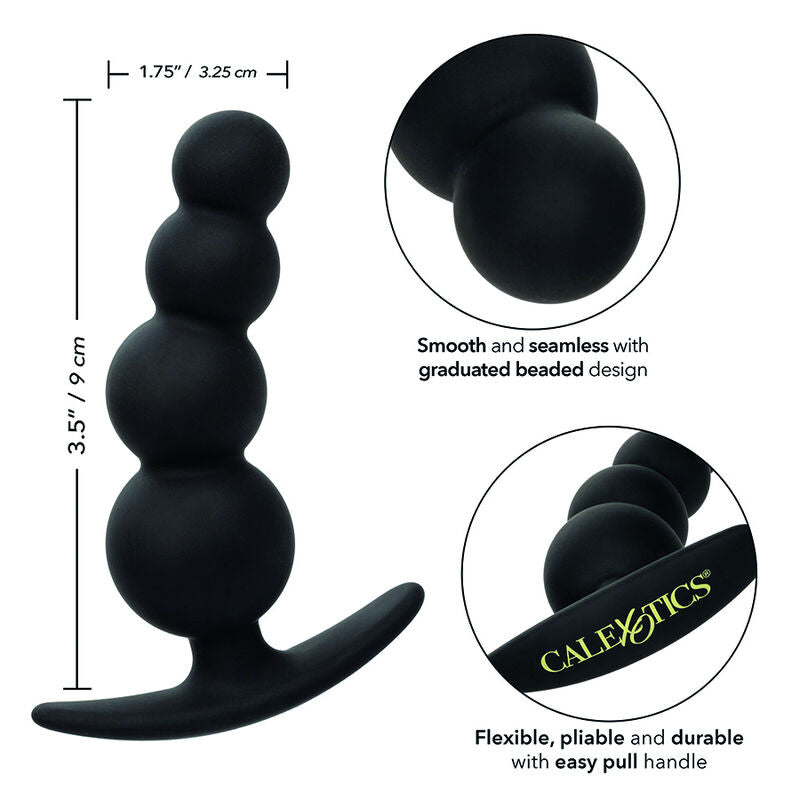 CalExotics - Chapelet Anal Waterproof Noir