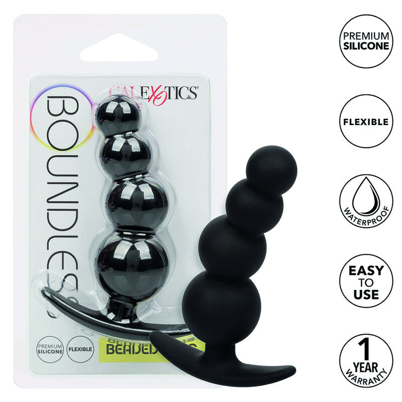 CalExotics - Chapelet Anal Waterproof Noir