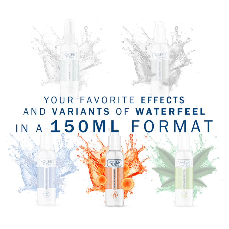 Waterfeel - lubrifiant effet chaleur 150 ml