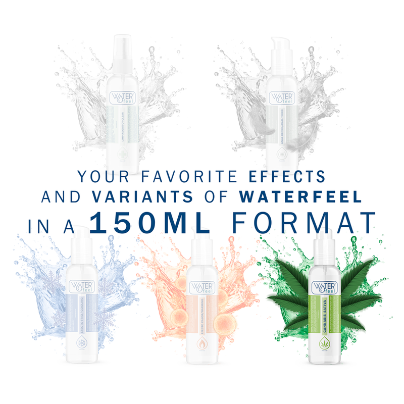 Waterfeel - lubrifiant au cannabis 150 ml