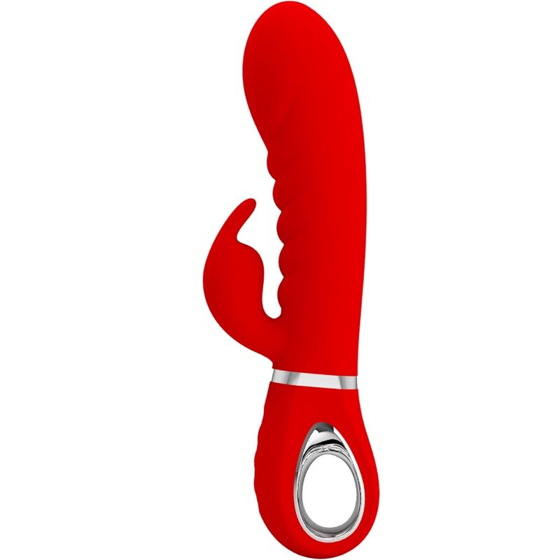 Pretty Love – Vibromasseur Multifonction Point G Prescott Rouge
