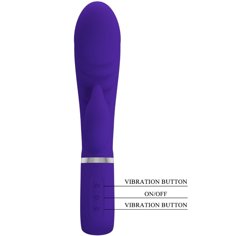 Pretty Love – Vibromasseur Multifonction Point G Prescott Violet