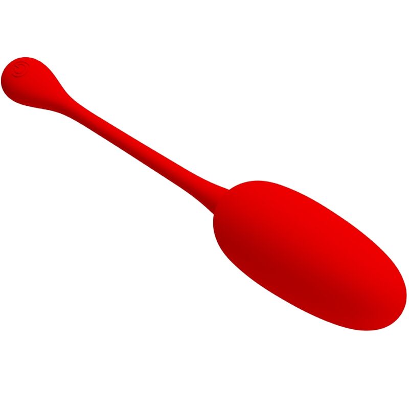 Pretty Love – Oeuf vibrant Rechargeable en silicone Knucker – Rouge