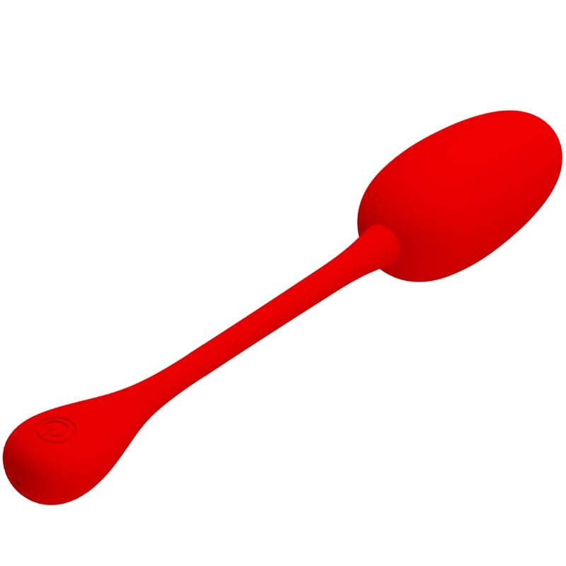 Pretty Love – Oeuf vibrant Rechargeable en silicone Knucker – Rouge