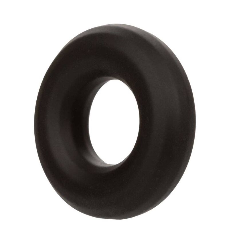 Anneau Pénien Alpha Liquid Silicone Prolong Noir - CalExotics