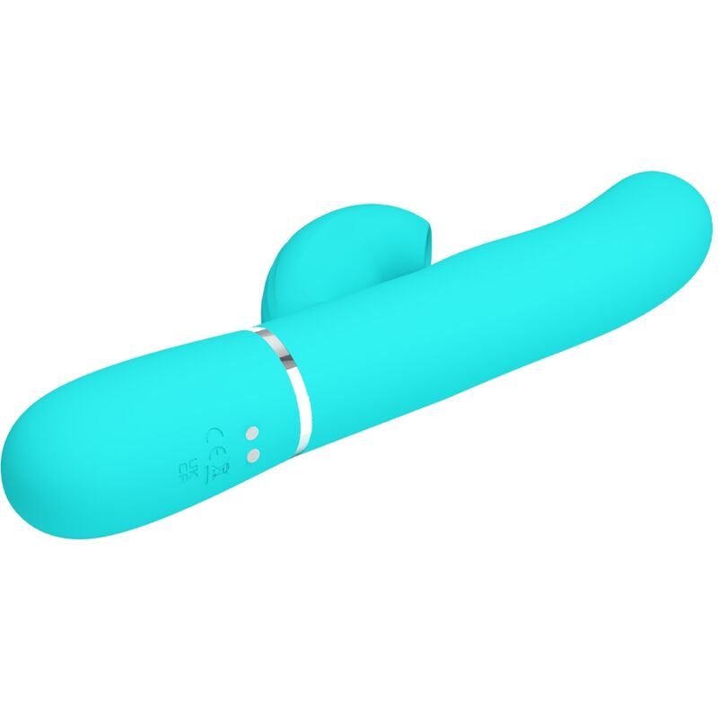 Pretty Love – Vibromasseur Rabbit Stimulateur Point G et Clitoris Bleu