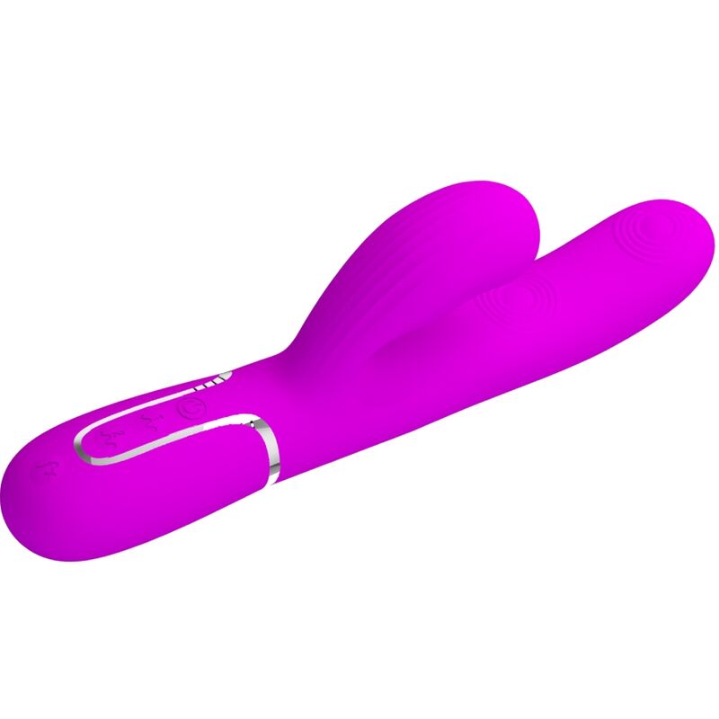 Pretty Love – Vibromasseur Rabbit Stimulateur Point G et Clitoris Violet