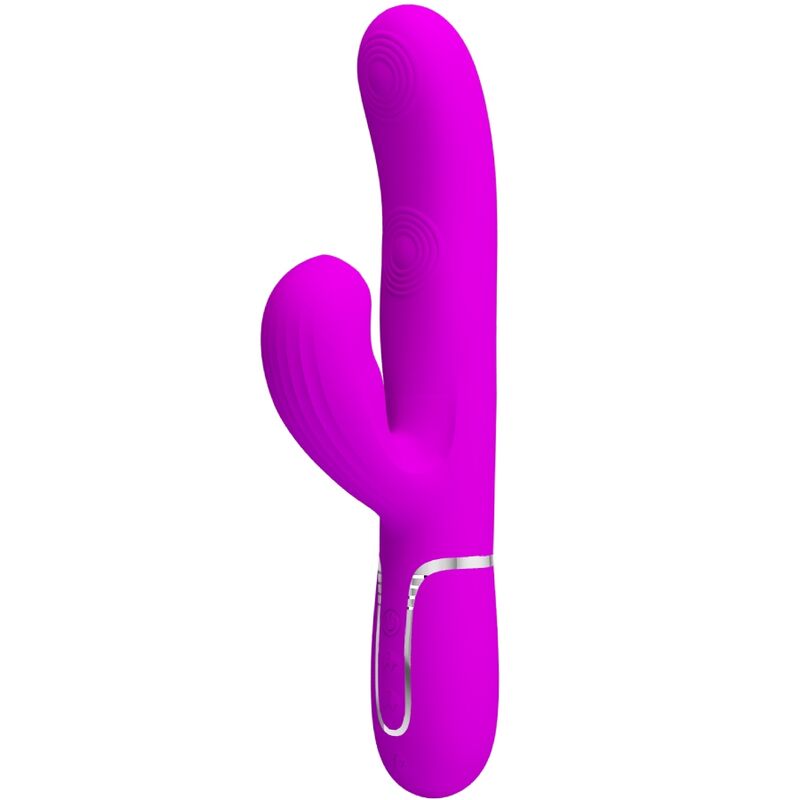 Pretty Love – Vibromasseur Rabbit Stimulateur Point G et Clitoris Violet
