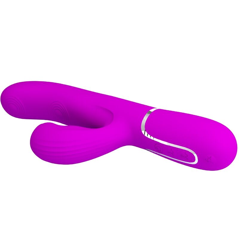 Pretty Love – Vibromasseur Rabbit Stimulateur Point G et Clitoris Violet