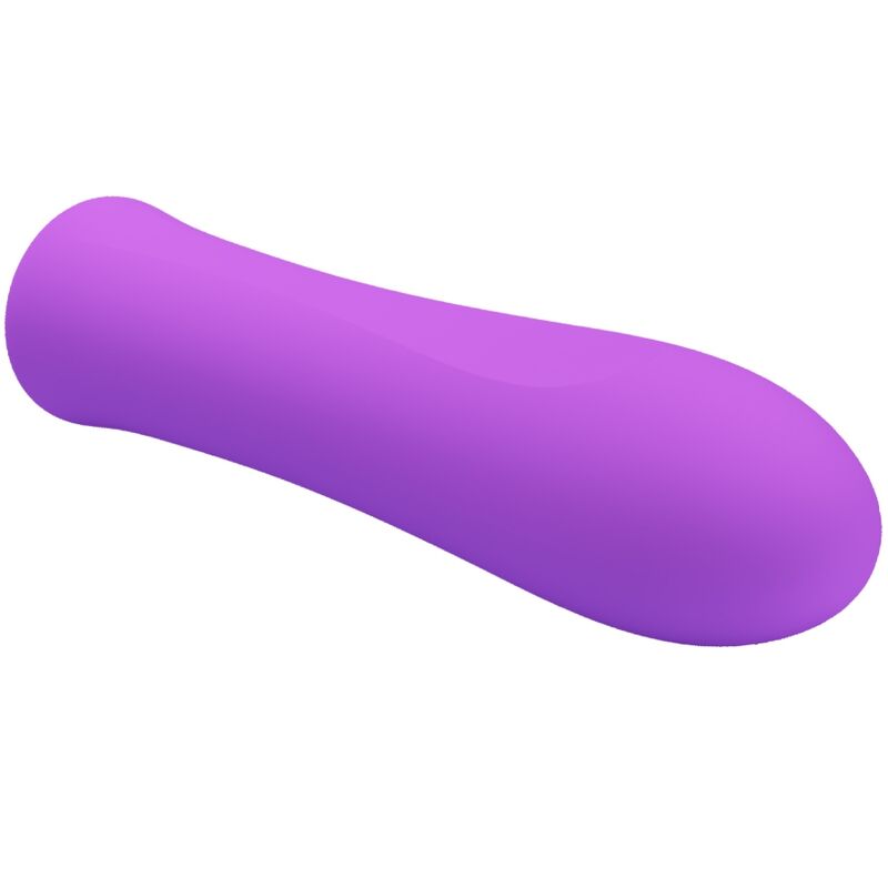 Pretty Love Mini Vibromasseur Alfreda avec 12 Modes de Vibrations en Silicone Violet