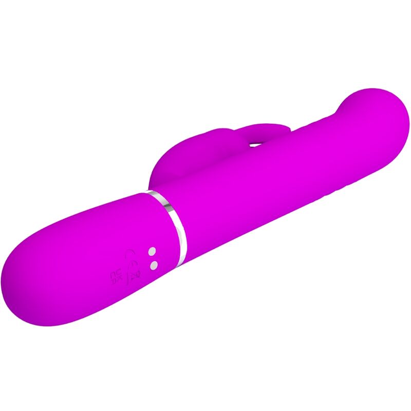 Pretty Love – Vibromasseur Rabbit Coale Multifonction 4 en 1 Violet