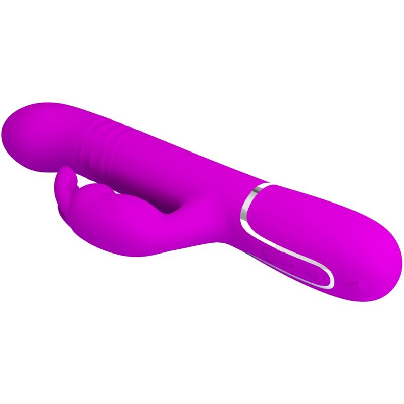 Pretty Love – Vibromasseur Rabbit Coale Multifonction 4 en 1 Violet