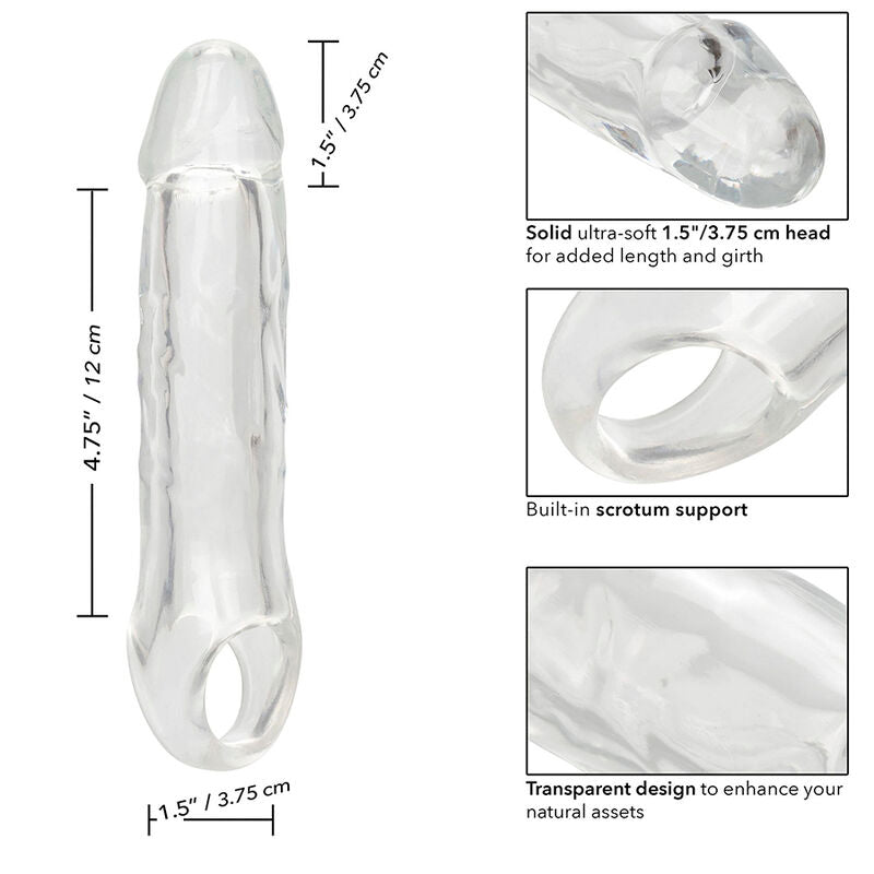 Manchon pour Pénis Performance Maxx Transparent +3,75cm - CalExotics