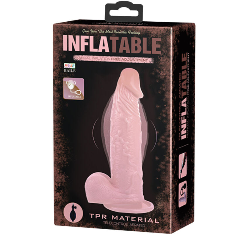 Dance - gode gonflable réaliste avec ventouse 15 cm