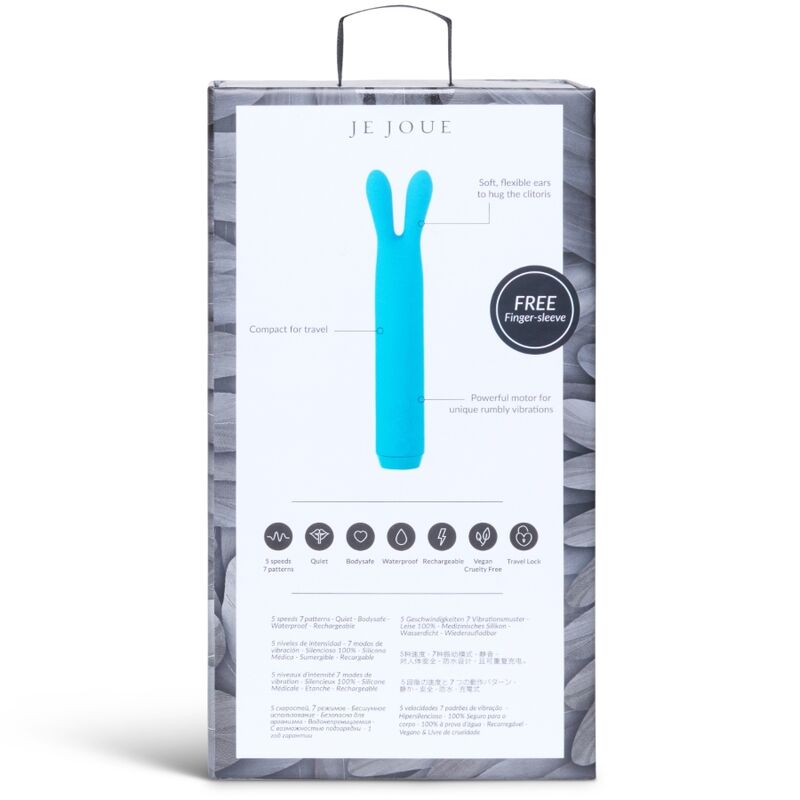 Je joue - bullet rabbit teal strong