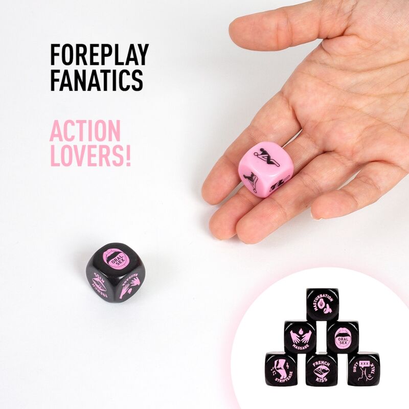 Secret Play - Jeu de 2 dés pour Préliminaires Foreplay Fanatics