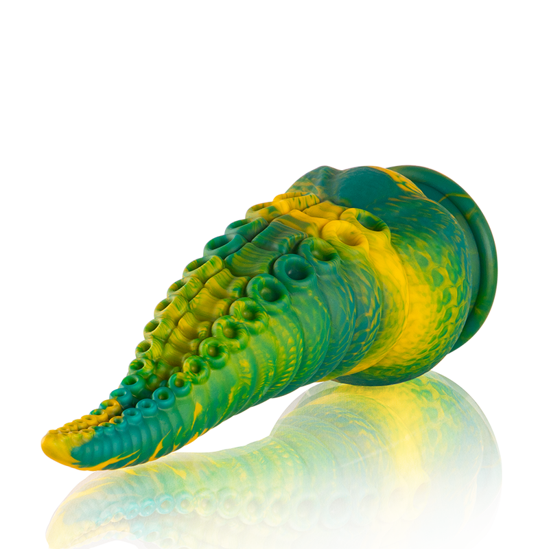 Epic – Godemichet Tentacule Vert Cetus, Grande Taille & Plaisir Mythologique