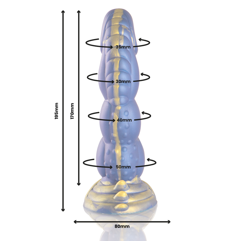 Epic – Dildo Fantaisie Poséidon, Vagues Sensuelles & Pouvoir Mythologique