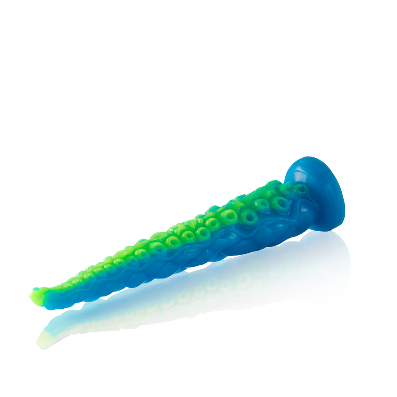 Epic - Gode ventouse tentacule petite taille Scylla - Phosphorescent
