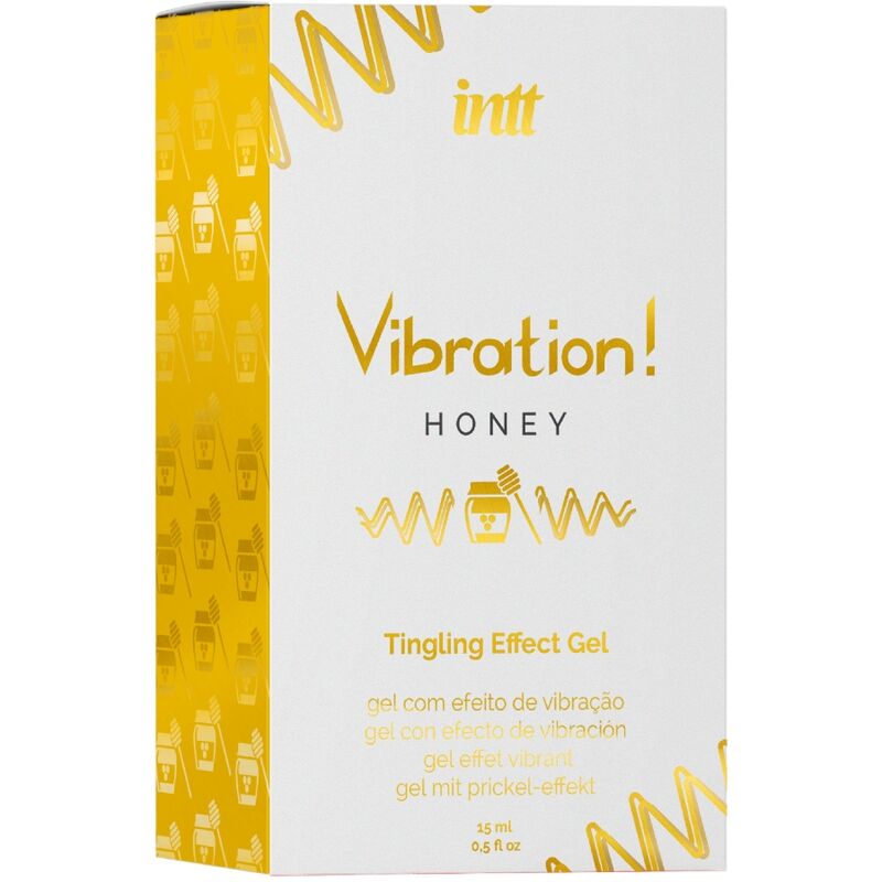Intt - Gel Stimulant à Effet vibrant Miel Vibration! - 15 ml