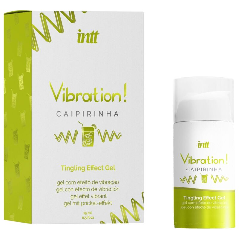Intt - Gel Stimulant à Effet vibrant Caipirinha Vibration! - 15 ml