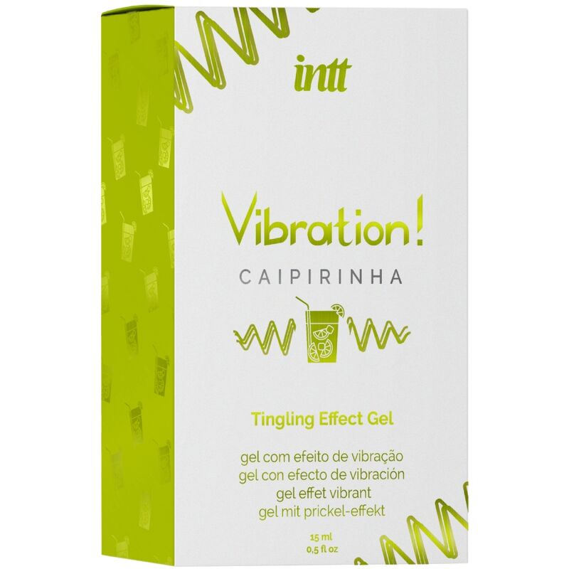 Intt - Gel Stimulant à Effet vibrant Caipirinha Vibration! - 15 ml