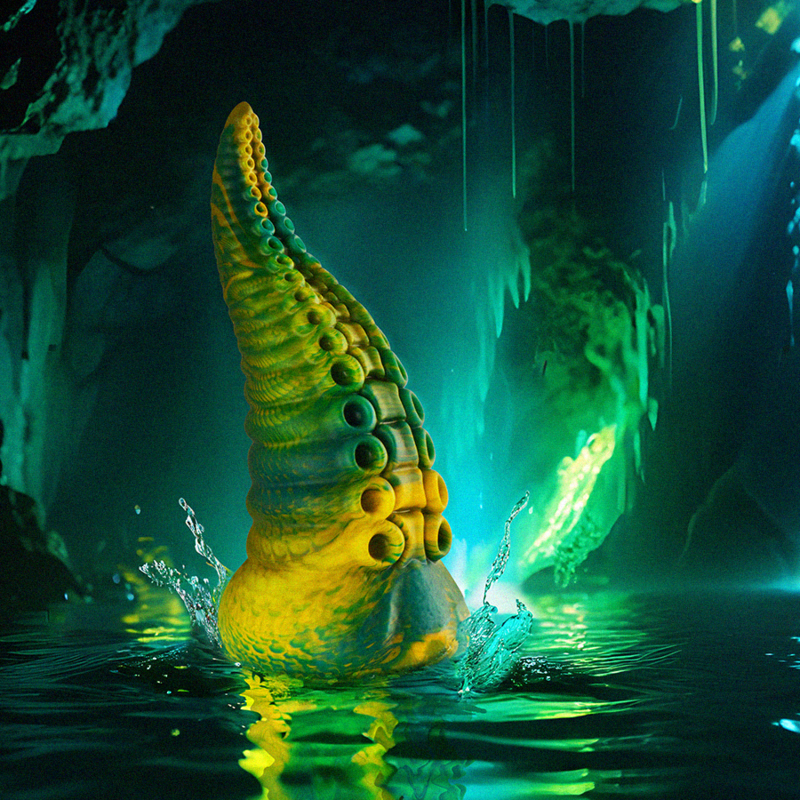 Epic – Godemichet Tentacule Vert Cetus, Petite Taille & Plaisir Mythologique