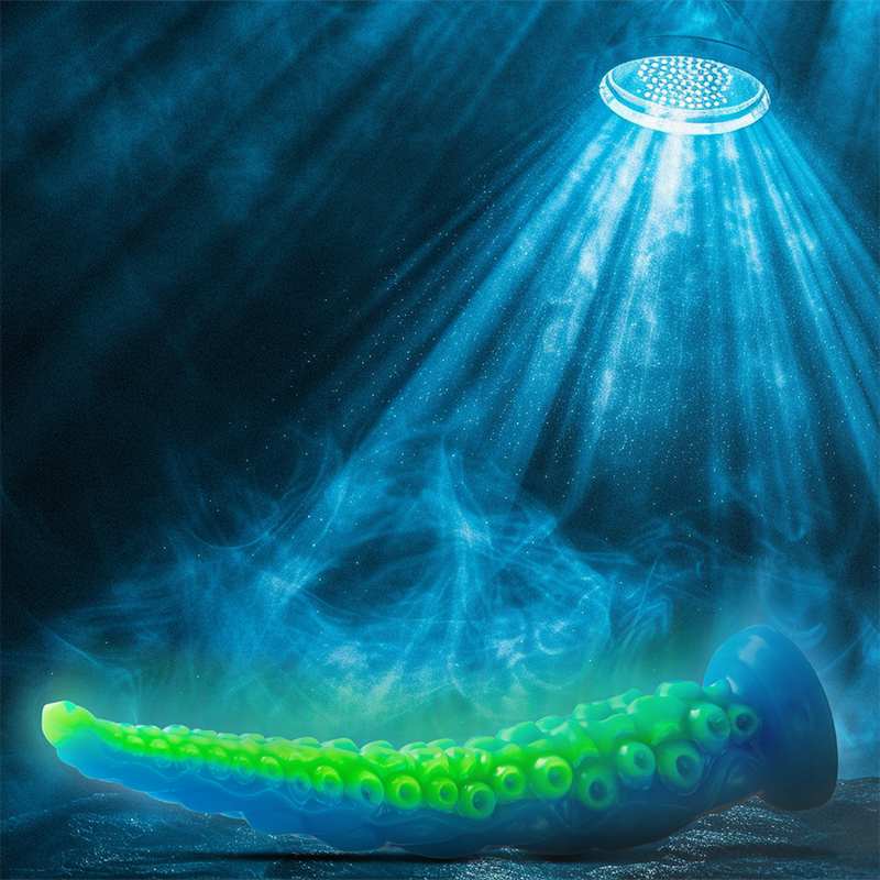 Epic - Gode ventouse tentacule grande taille Scylla - Phosphorescent