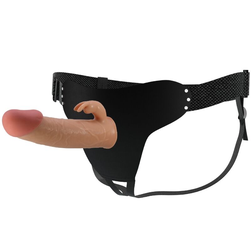 Pretty Love - Gode Ceinture Vibrant Beige / 19 cm