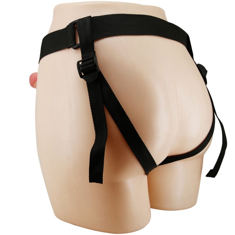 Pretty Love - Gode Ceinture Vibrant Beige / 19 cm