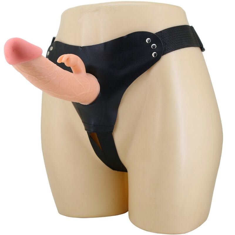 Pretty Love - Gode Ceinture Vibrant Beige / 19 cm